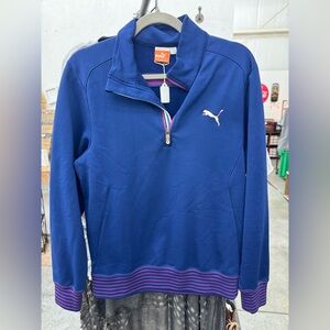 Puma Men's Blue Sweater